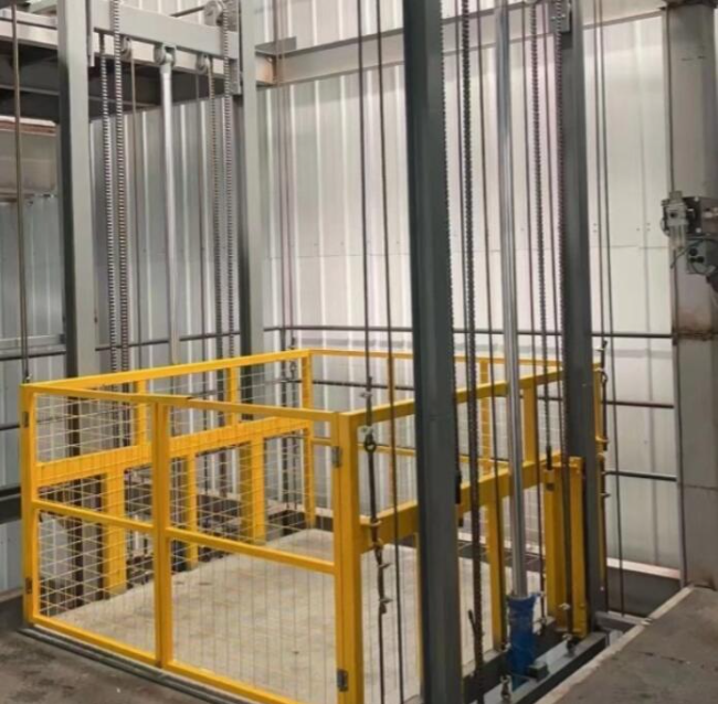 依兰导轨式升降机一般加工周期